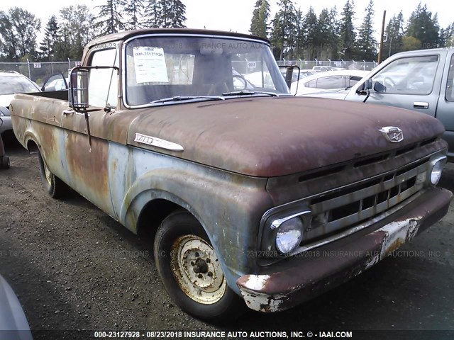 DF10CP180155 - 1961 FORD F100 BLUE photo 1