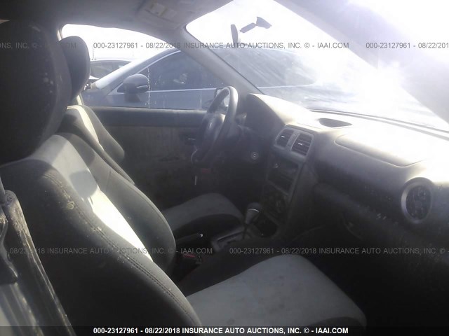 JF4GG61616H050120 - 2006 SAAB 9-2 2.5I GRAY photo 5