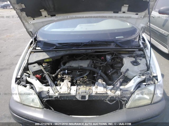 1GMDX03E43D229925 - 2003 PONTIAC MONTANA WHITE photo 10