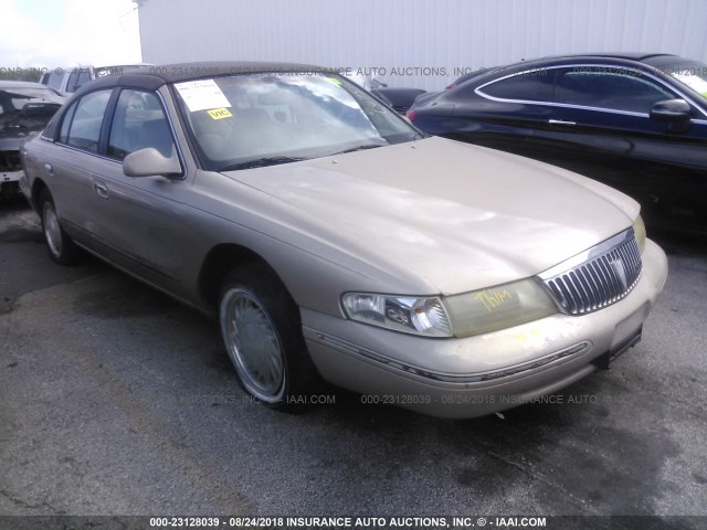 1LNLM97V0VY647512 - 1997 LINCOLN CONTINENTAL  BEIGE photo 1