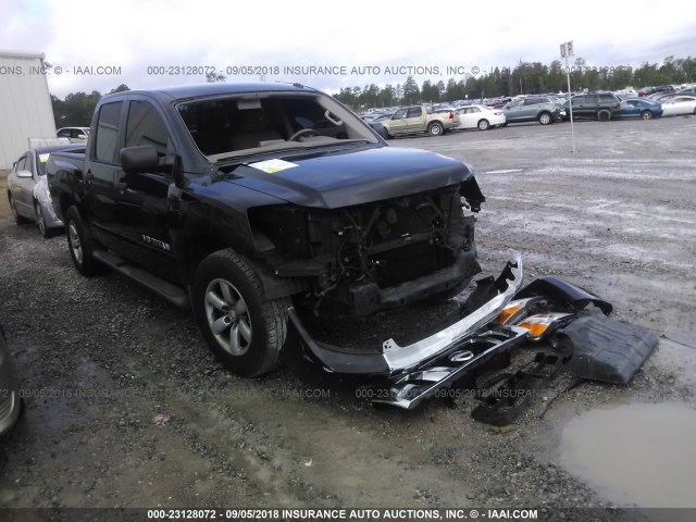 1N6BA0ED3DN300316 - 2013 NISSAN TITAN S/SV/SL/PRO-4X BLACK photo 1