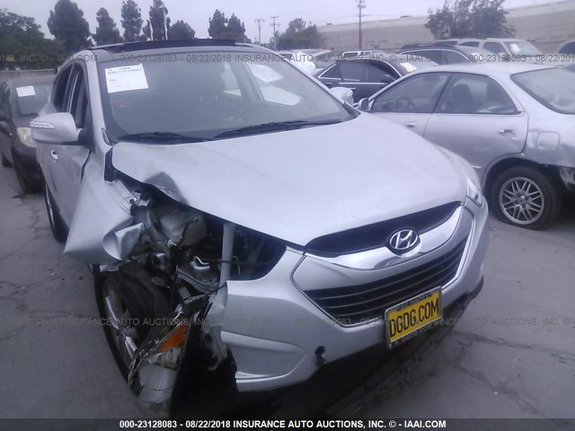 KM8JU3AC9DU637658 - 2013 HYUNDAI TUCSON GLS/LIMITED 银色 照片 1