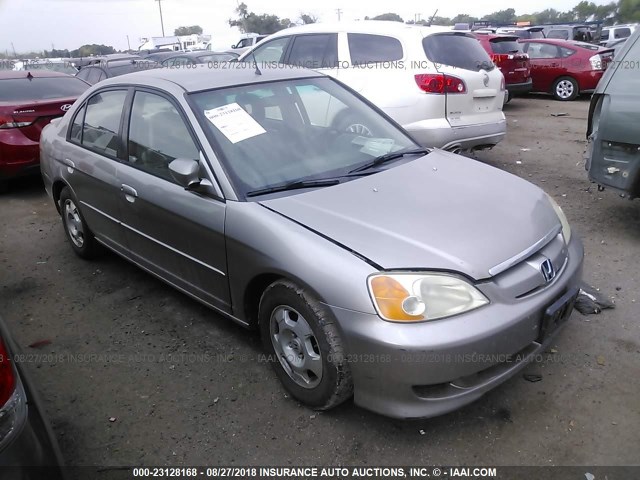 JHMES95603S025134 - 2003 HONDA CIVIC HYBRID Pewter photo 1