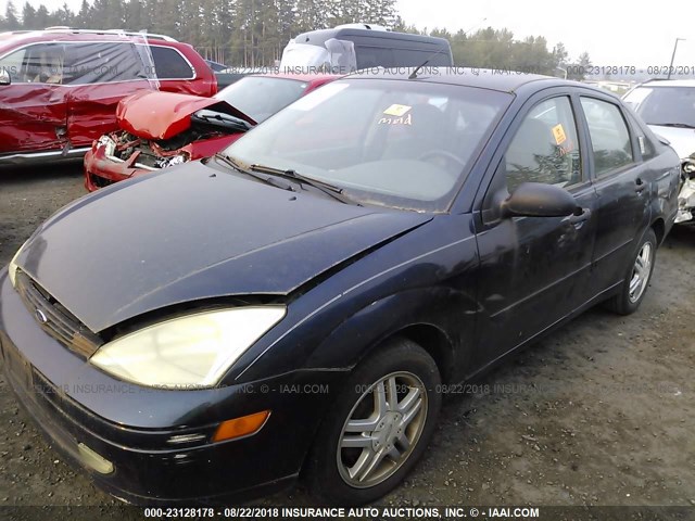 1FAFP34301W346887 - 2001 FORD FOCUS SE/SE SPORT Navy photo 2