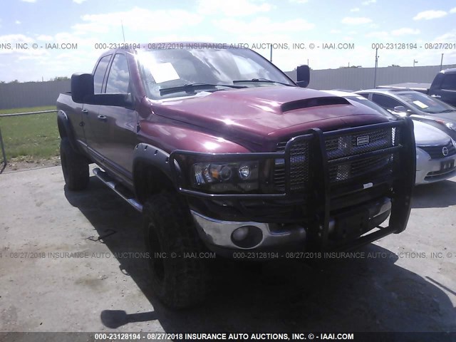 1D7KU28D43J670722 - 2003 DODGE RAM 2500 ST/SLT 红色 照片 1