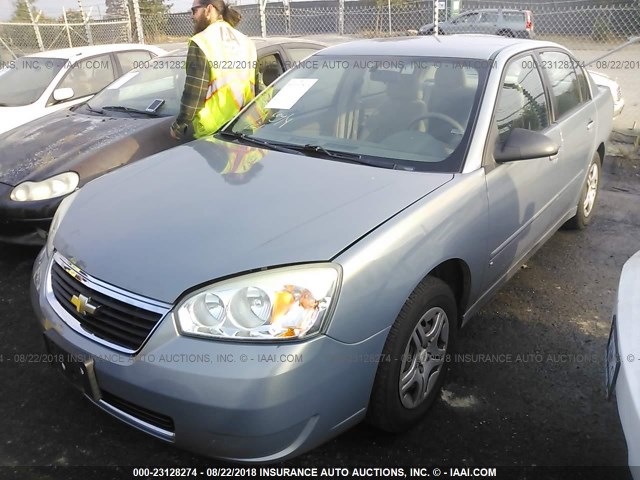 1G1ZS58FX7F306856 - 2007 CHEVROLET MALIBU LS Dəniz mavisi foto 6