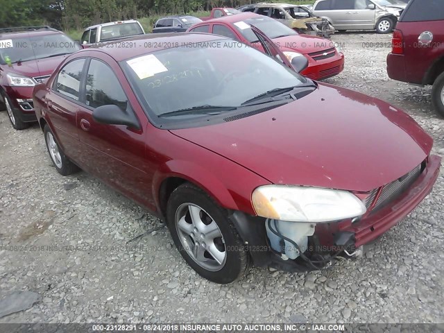 1B3EL46R04N401696 - 2004 DODGE STRATUS SXT RED photo 1