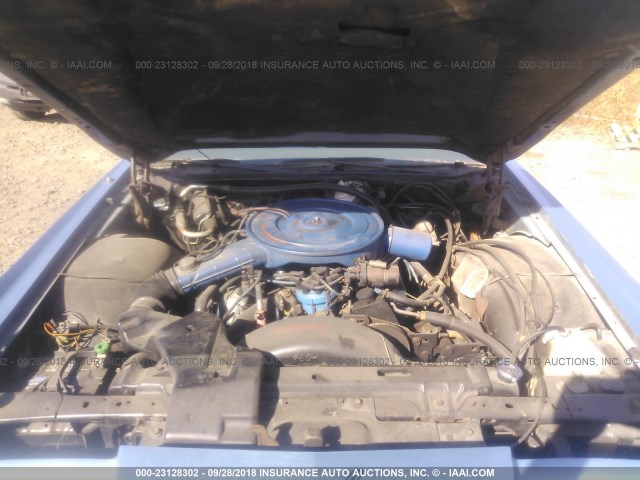 8Y89A894391 - 1978 LINCOLN CONTINENTAL  Blau Foto 10