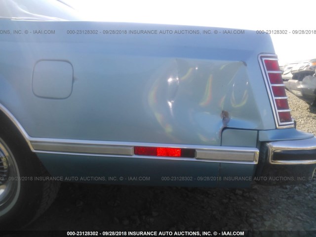 8Y89A894391 - 1978 LINCOLN CONTINENTAL  Blau Foto 6