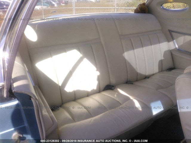 8Y89A894391 - 1978 LINCOLN CONTINENTAL  BLUE photo 8