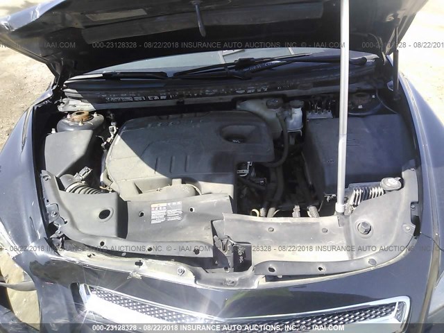 1G1ZC5E12BF282535 - 2011 CHEVROLET MALIBU 1LT BLACK photo 10