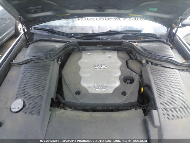 JNKAY01E97M301228 - 2007 INFINITI M35 SPORT SILVER photo 10