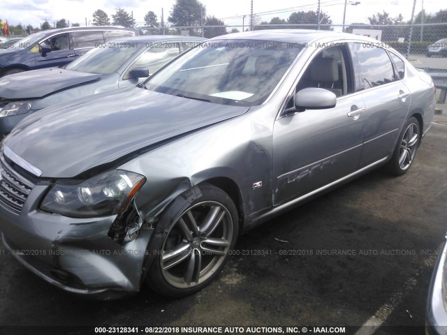 JNKAY01E97M301228 - 2007 INFINITI M35 SPORT SILVER photo 2