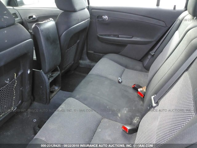 1G1ZC5EU2BF222118 - 2011 CHEVROLET MALIBU 1LT GRAY photo 8