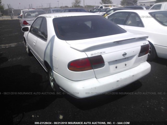 1N4AB42D2VC511341 - 1997 NISSAN 200SX SE WHITE photo 3