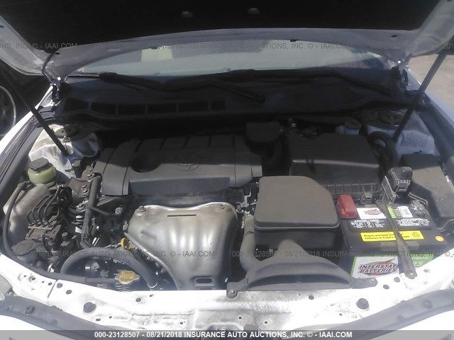 4T4BF3EK3BR120469 - 2011 TOYOTA CAMRY SE/LE/XLE 白色 照片 10