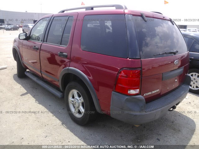 1FMZU62K24UB54667 - 2004 FORD EXPLORER XLS/XLS SPORT RED photo 3