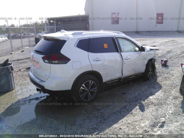 JN8AT2MT4JW465959 - 2018 NISSAN ROGUE S/SL/SV WHITE photo 4