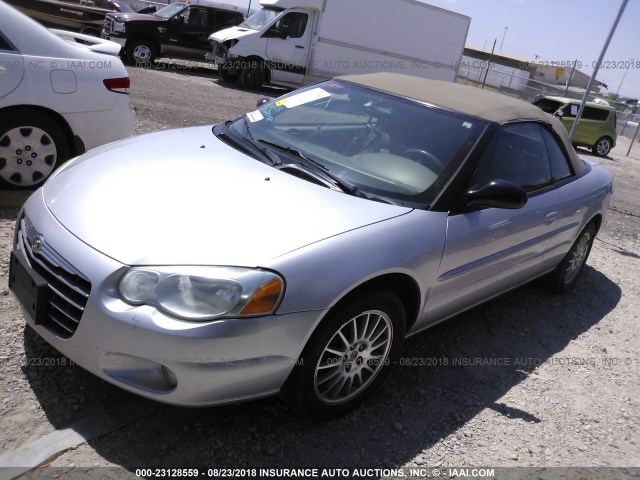 1C3EL55R96N259751 - 2006 CHRYSLER SEBRING TOURING SILVER photo 2