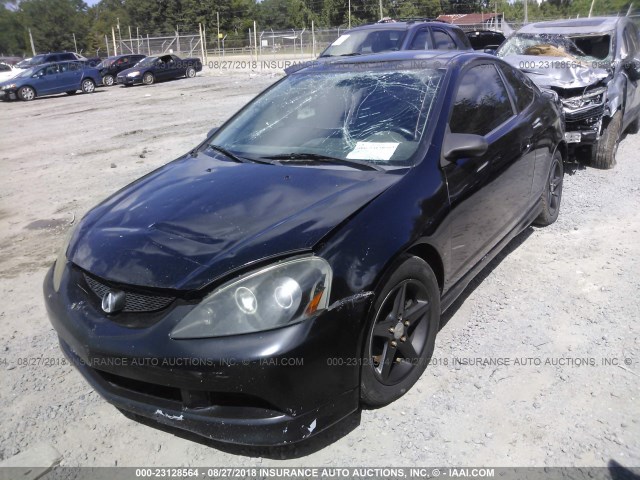 JH4DC53085S011534 - 2005 ACURA RSX TYPE-S BLACK photo 2