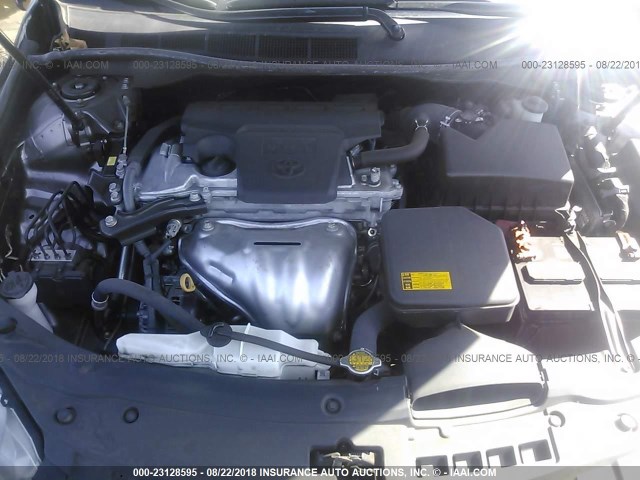 4T1BF1FK6FU477180 - 2015 TOYOTA CAMRY LE/XLE/SE/XSE 灰色 照片 10