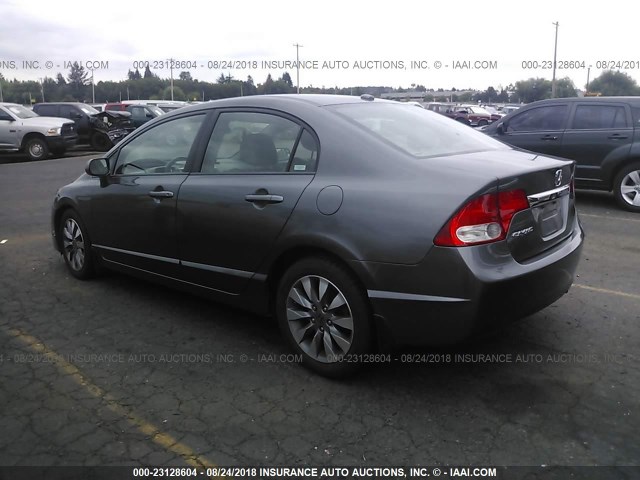 2HGFA15949H510270 - 2009 HONDA CIVIC EXL Boz foto 3