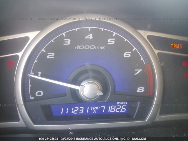 2HGFA15949H510270 - 2009 HONDA CIVIC EXL Boz foto 7