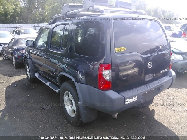 5N1ED28Y13C693658 - 2003 NISSAN XTERRA XE/SE BLACK photo 3