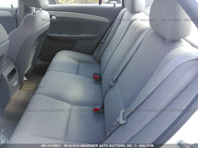 1G1ZA5EUXCF236386 - 2012 CHEVROLET MALIBU LS WHITE photo 8