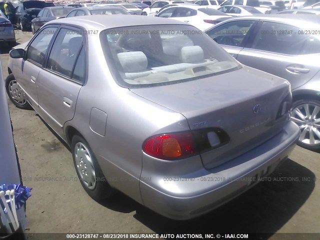 1NXBR18E1WZ108371 - 1998 TOYOTA COROLLA VE/CE/LE Brązowy zdjęcie 3