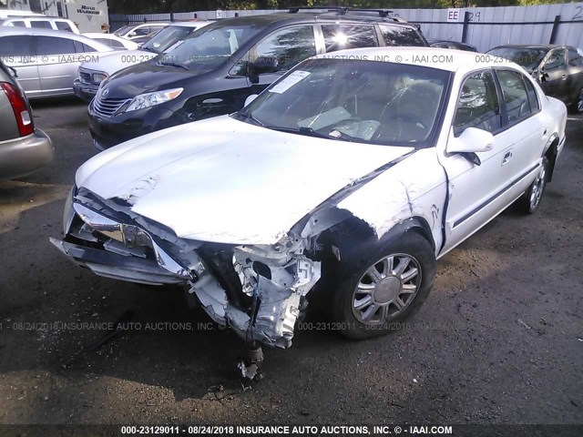 1LNHM97VXYY874538 - 2000 LINCOLN CONTINENTAL  Ақ фото 2