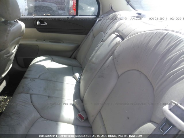 1LNHM97VXYY874538 - 2000 LINCOLN CONTINENTAL  Ақ фото 8