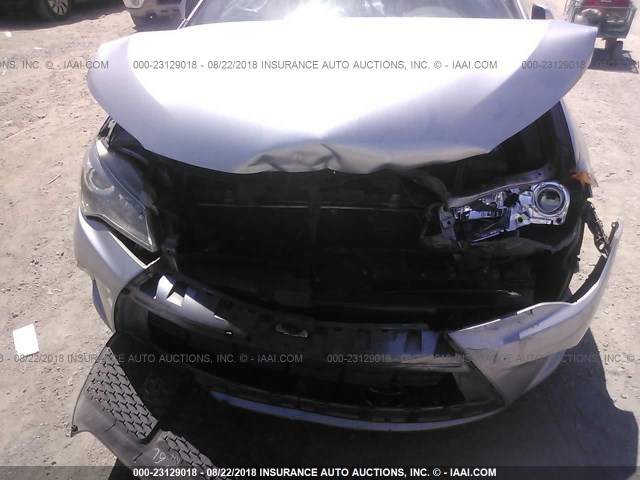 4T1BF1FK1FU922747 - 2015 TOYOTA CAMRY LE/XLE/SE/XSE 银色 照片 6