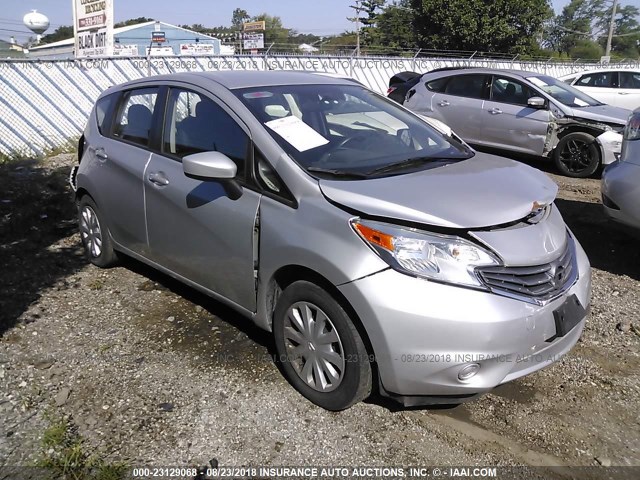 3N1CE2CPXFL384659 - 2015 NISSAN VERSA NOTE S/S PLUS/SV/SL/SR SILVER photo 1