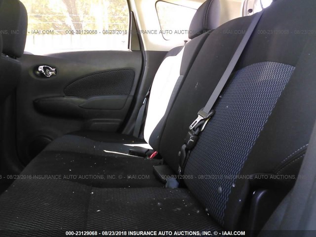 3N1CE2CPXFL384659 - 2015 NISSAN VERSA NOTE S/S PLUS/SV/SL/SR SILVER photo 8