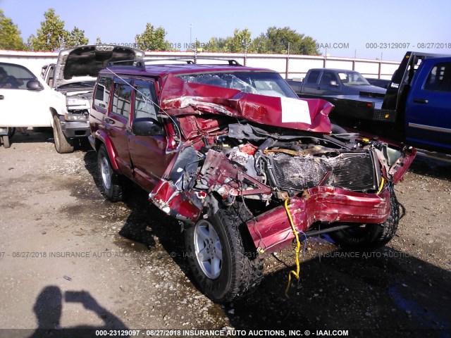 1J4FF68SXXL551976 - 1999 JEEP CHEROKEE SPORT/CLASSIC წითელი ფოტო 6