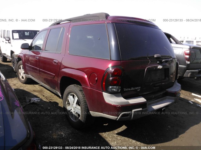 1GNET16M156179531 - 2005 CHEVROLET TRAILBLAZER EXT LS/EXT LT BURGUNDY photo 3