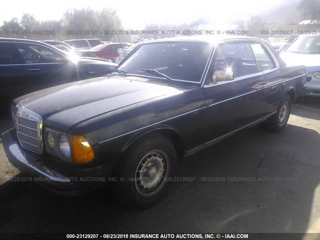 WDBAB53A6EA122975 - 1984 MERCEDES-BENZ 300 CDT BLUE photo 2