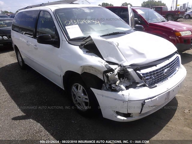 2FMDA52225BA04899 - 2005 FORD FREESTAR SEL WHITE photo 6