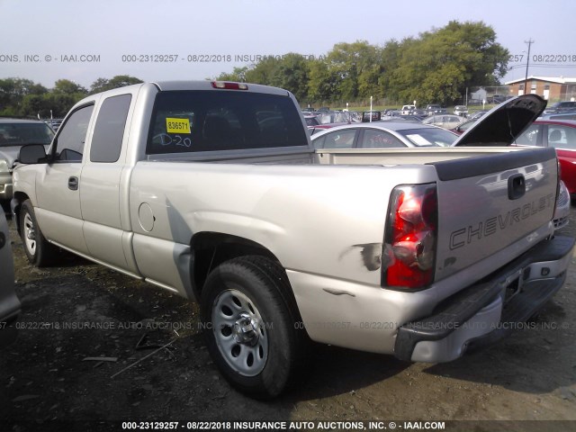 1GCEC19X67Z190279 - 2007 CHEVROLET SILVERADO C1500 CLASSIC TAN photo 3