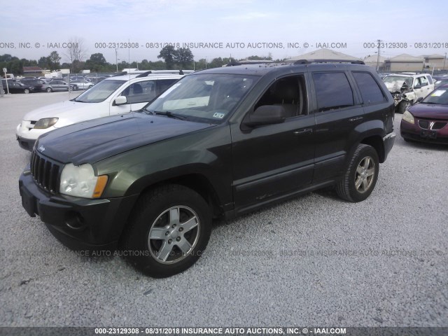 1J8GR48K37C521734 - 2007 JEEP GRAND CHEROKEE LAREDO/COLUMBIA/FREEDOM 绿色 照片 2
