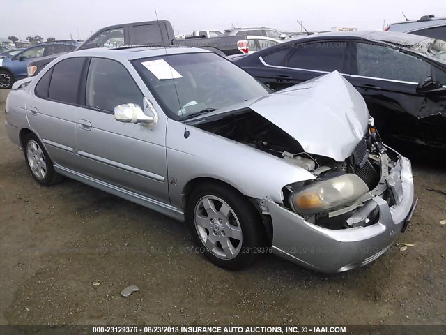 3N1AB51A64L740571 - 2004 NISSAN SENTRA 2.5S SILVER photo 1