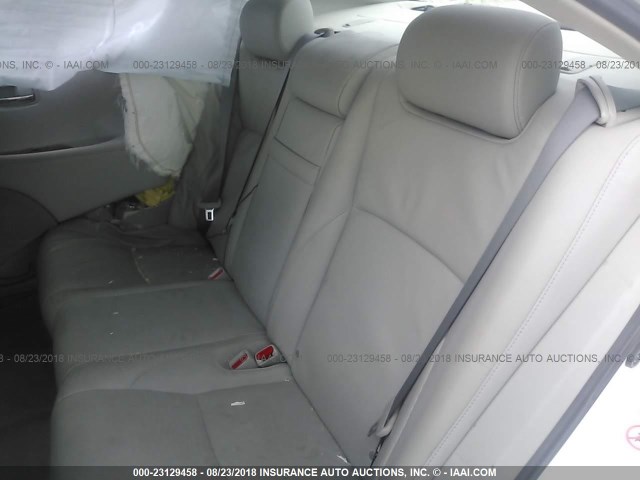 JTHBJ46G972116215 - 2007 LEXUS ES 350 WHITE photo 8