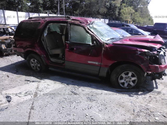 1FMFU16517LA75530 - 2007 FORD EXPEDITION XLT RED photo 6