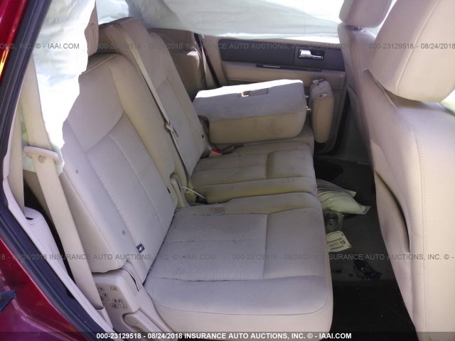 1FMFU16517LA75530 - 2007 FORD EXPEDITION XLT RED photo 8