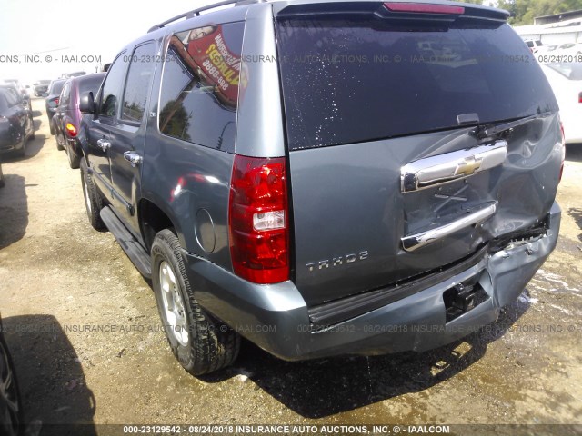 1GNFC13C69R226105 - 2009 CHEVROLET TAHOE C1500  LS BLUE photo 3