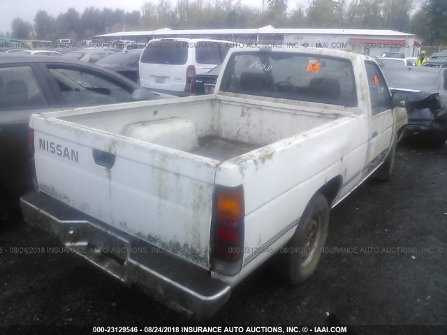 1N6SD11S7NC353485 - 1992 NISSAN TRUCK SHORT WHEELBASE WHITE photo 4