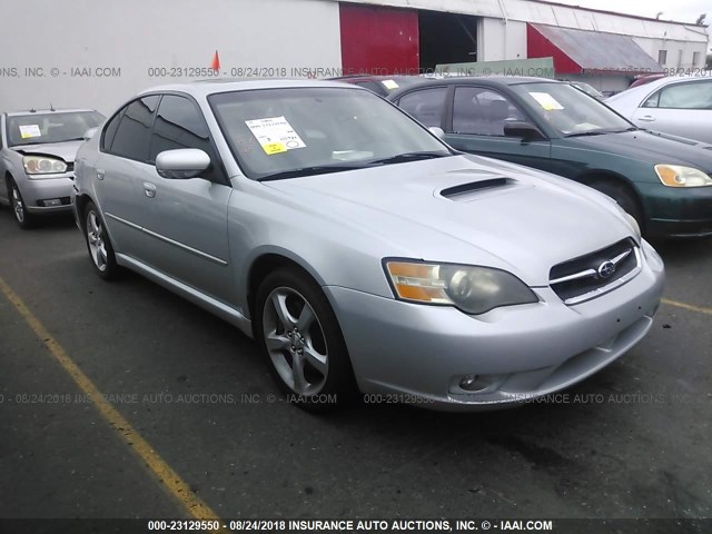 4S3BL676354216017 - 2005 SUBARU LEGACY GT LIMITED SILVER photo 1