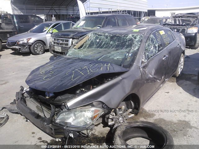 1G1ZE5EB7AF219674 - 2010 CHEVROLET MALIBU LTZ 金色 照片 2