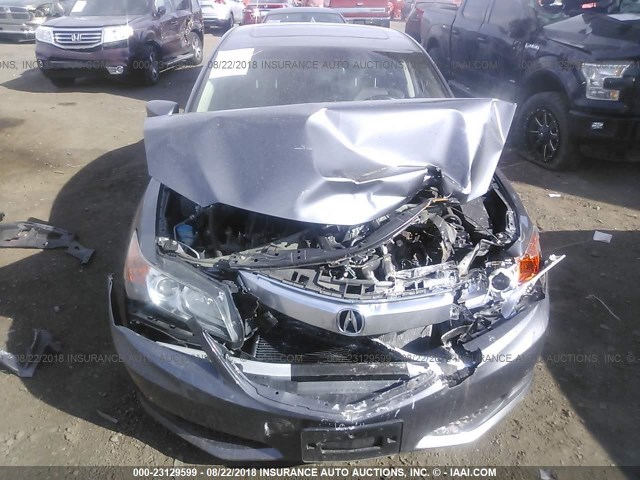 19VDE1F38FE004462 - 2015 ACURA ILX 20 GRAY photo 6